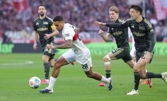 随着弗赖堡2-2，斯图加特1-1，德甲最新积分出炉