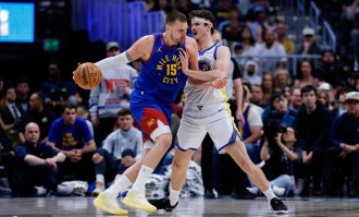 约基奇25+15+8波尔津吉斯23分 掘金胜勇士